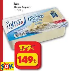 İÇİM KAŞAR PEYNİRİ İÇİM KAŞAR PEYNİRİ